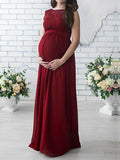 2025.3.24下架Muttermode Abendkleid Umstandsmode Hochzeit Body Schwangerschaft Spitze Maxikleid