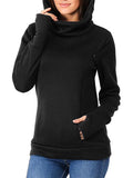 Muttermode Stillpullover Stillmode Mit Kapuzen Taschen Reißverschluss Damen Nursing Sweatshirt