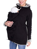 Muttermode Babytrage Mäntel Multifunktions Kangaroo Babytragejacke Damen Mode